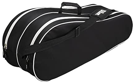 Wilson Advantage II - Raquetero, Color Negro/Blanco, Talla NS
