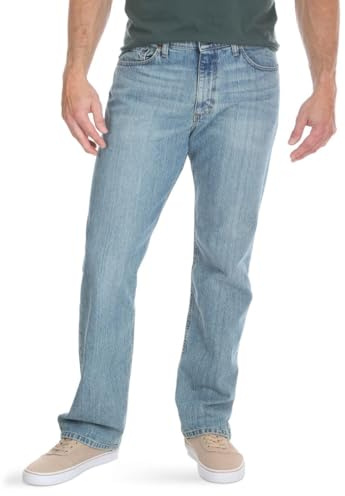 Wrangler Authentics Men's Regular Fit Comfort Flex Waist Jean Jeans