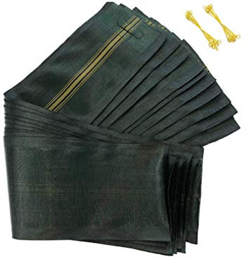 10 Pieza Plazo Sacos de Arena 120 X 27CM Con Asa Transporte Y Edelstahlschlaufen Revestido ✓ Incl. Lazo de Recambio