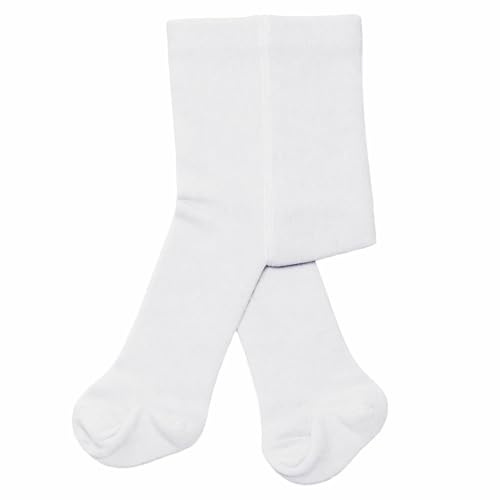 Weri Specials Babystrumpbyxor tidig bomull Corespun, Vit, 44