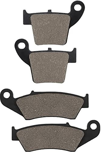 Cnornus Plaquettes de Frein Avant et Arrière pour HONDA CR 125 R/CR 250 R/CR 500 R (1995-2001) CRF 450 R 2002-2016 CRF 250 R CRF250R CRF 250 X CRF250X 2004-2020