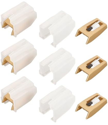 6er-Pack Plattenspieler-Nadel, Plattenspieler-Nadelkartuschen-Ersatz, Plattenspieler-Nadel, Audio Technica Professional Plattenspieler-Stylus-Ersatz