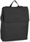 New Rebels Omar Lincoln Schwarz 17L Rucksack mit Klappe Wasserabweisend Laptop 15.6