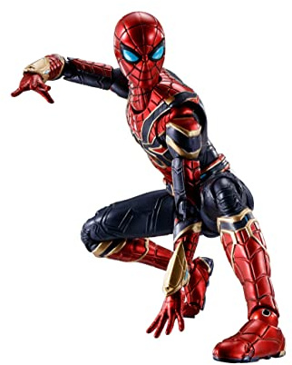 TAMASHII NATIONS - Spider-Man: Spider-Man: No Way Home - Iron Spider (Reissue), Bandai Spirits S.H.Figuarts Action Figure