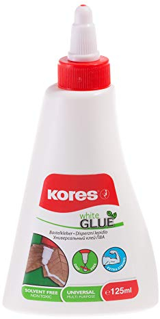 Kores K75825 Bastelkleber White Glue, 125 ml