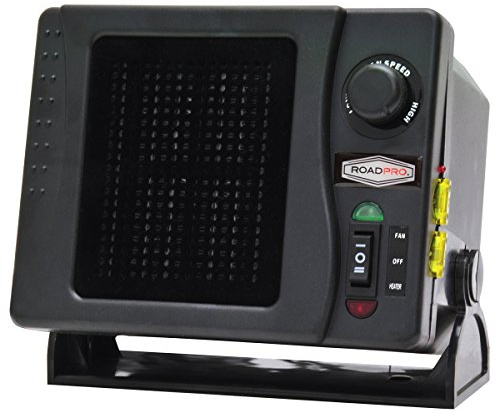 Roadpro 12v RPSL-681 12-volt Ceramic Heater/fan