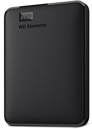 WD Elements - Disco duro externo portátil de 2 TB (USB 3.0), color negro