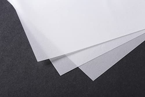 Clairefontaine 975077C Ries Transparentpapier (DIN A1, 59,4 x 84,1 cm, 10 Blatt, 55 g, ideal für technische Zeichnen) transparent