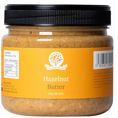 Nutural World - Mantequilla Crujiente de Avellana (1kg)