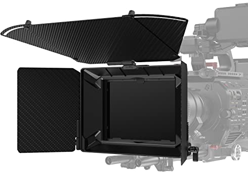 SMALLRIG Matte Box Kit de Base Modulaire Multifonctionnel (Φ114mm) pour Appareils Photo sans Miroir et Objectif Cine avec Support d'Objectif de Cadre de Filtre - 3641
