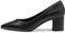 GENSHUO Escarpins Confort Femme - Talon 6cm/2.4in, PU de Haute Qualité, Conçus pour Pieds Sensibles et Larges, Classiques et Polyvalents, Noir Mat,41 EU