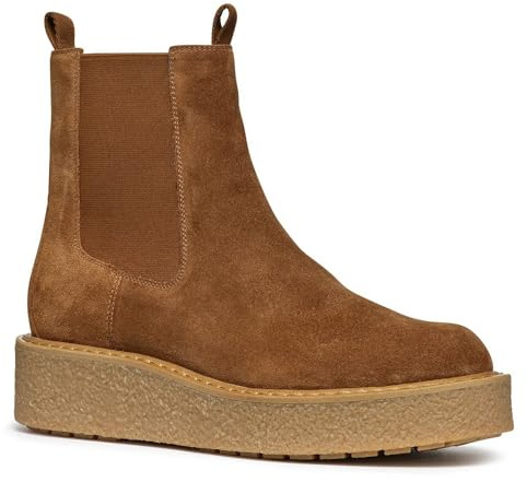 Geox Mujer D Elidea C Ankle Boot, marrón, 39 EU