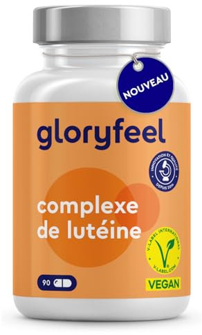 Luteina e Zeaxantina Capsule – Integratore Occhi – 90 Capsule con Vitamina A & Riboflavina – 3 Mesi di Scorta – alto Dosaggio & vegan – prodotto in Germania