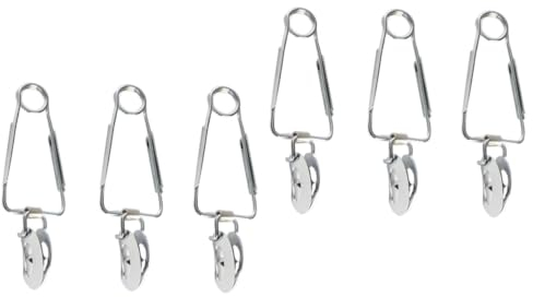 LIFKICH 6pcs Stainless Steel Snail Tong Ergonomic Food Serving Clip One-Handed for Shellfish Escargot Tableware for Effortless Dining