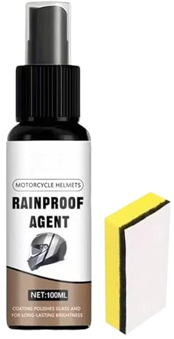 gifyym Helmet Anti-Fog And Rain Rêpelĺeńt Spray - 100ml Lens Cleaner For Motorcycle And Cycling Visors | Waterproof Țřeațmeńт For Goggles, Glasses, Face, Diving Scuba Ski Swimming