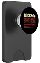 Bocce Petanque Bocce Giocatore di Boccce PopSockets PopWallet per MagSafe