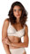 Lovable Reggiseno Senza Ferretto in Micro con Sottocoppa in Cotone, non Imbottito, Sostegno e Comfort, Taglie Forti, Art. 4020, Shaping Donna, Nudo, 38 / 5D