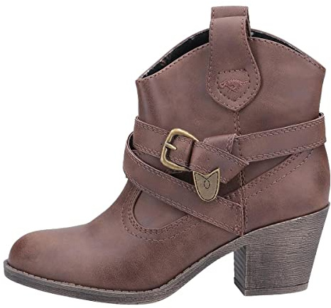 Rocket Dog Women's Cowboy Boots, Dark Brown, 6 UK