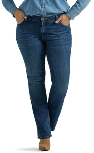 Lee Legendary Mid Rise Bootcut Jean Jeans, Brújula, 40 para Mujer