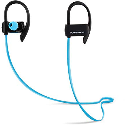 Metronic Powerade 480022 - Auriculares Bluetooth Deportivos inalámbricos, sin Cable, Manos Libres, Anti-Sudor para Running, In Ear, intrauditivos, 5 Horas de autonomía, compatibles iOS, Android