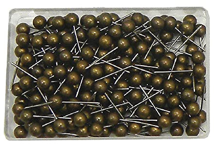 200 st runda plasthuvuden tryckstift huvud tryckstift karta tacks ritstift kartnålar för pinboard tumstift (brons cyan)