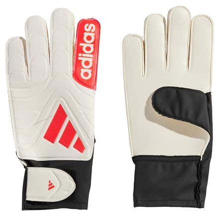 adidas Unisex COPA GOALKEEPER GLOVES CLUB White/Lucid Red/Black, 11