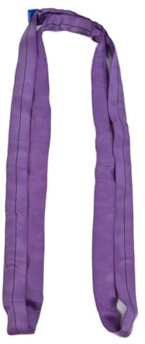 Generic Cinghie Flessibili in PES per Imbracatura Rotonda da 1 T per Sollevamenti Pesanti in Edilizia e Trasporti Viola 55 Mm (6M)