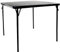 Oypla Square Folding Standard Bridge Card Game Black Table