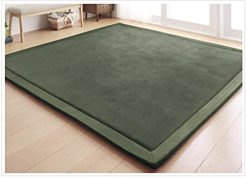 Loartee korallen Samtmatte, Teppich, als Krabbeldecke fürs Kind, Yogamatte und Übungsauflage geeignet