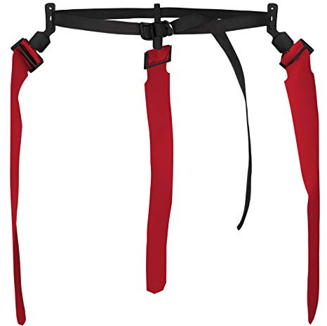 Champro Quick-Down Ceinture de football Pop – Chaque ceinture, écarlate (A108SC)