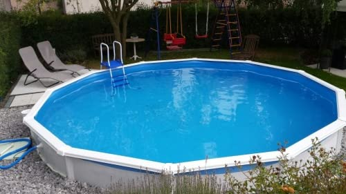 Poolzon Stahlwandpool Karibik 4,50 x 1,20m rund