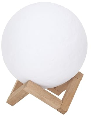 LÁMPARA TÁCTIL LUNA 3D