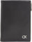 Calvin Klein Herren Geldbeutel Metal Trifold mit Abnehmbarer Münztasche, Schwarz (Ck Black), Einheitsgröße