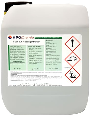HPOChemie Algen- & Grünbelagentferner (2,5 Liter)