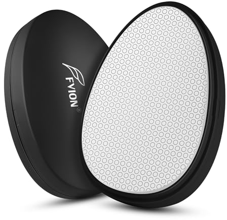 FVION Depilatore di nano cristallo per donne e uomini, indolore epilatore adatto per gambe, braccia, schiena, lavabile riutilizzabile strumento di depilazione (Nero)