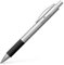 Faber-Castell 148472 - Kugelschreiber BASIC Metall, Mine: B, Schaftfarbe: schwarz / silber matt