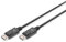 DIGITUS DisplayPort-Kabel - Full-HD 1080p/60Hz - 5m - mit Verriegelung - Kompatibel mit PC, Monitor, Gaming-Grafikkarte