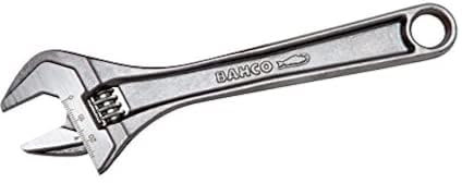Bahco 8074 C IP Adjustable Wrench in Industrial Pack, Silver, 15-Inch, 44 mm