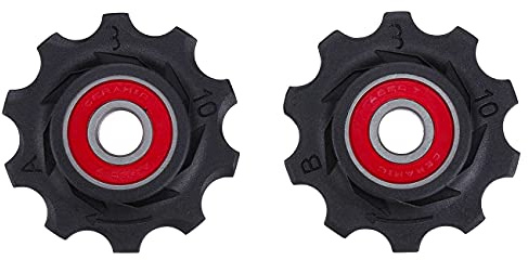BBB RollerBoys BDP-11 Galet de dérailleur Céramique/noir 10 dents