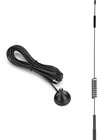 2 Pièces 12DBi 4G TS9 Boosting Antenne Portable Omnidirectionnelle LTE Antenne pour E5573/E8372/Nighthawk M1/​​M2 Routeur WiFi 3 Mètres