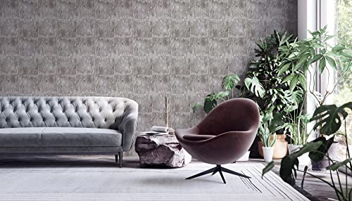 A.S. Création The Wallcover 385811 - Carta da parati autoadesiva, effetto metallo, 8,40 x 0,53 m, Made in Germany