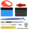Zythrem 22 pcs Kit di Attrezzi di Installazione di pellicole Kit Wrapping Auto Spatola per Pellicole Adesive Coltello Multiuso Racla in Feltroper Vetri per Auto, Pellicola Oscurante Vetri Auto