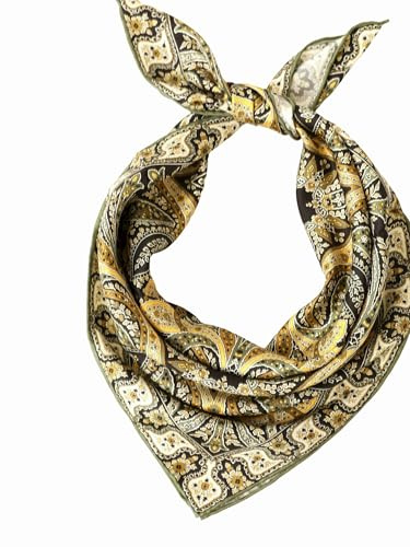 Prettystern herr dam rent siden bandana handrullad sidenhalsduk unisex Nickitduk