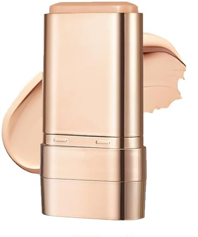 Base de Maquillaje en Barra Coreana de Doble Punta, Resistente al Agua y al Sudor, Cobertura Duradera, Para Todo Tipo de Piel, Acabado Natural de Larga Duración (1pc,natural)