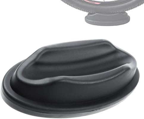 Support de Roue Avant Vélo Antidérapant, Bloc Élévateur de Roue pour Vélo d'Intérieur, Vélo Stationnaire, Home Trainer et Turbo Trainer, Stabilisateur de Roue Avant pour Séances d'Entraînement