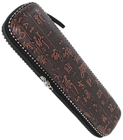 ANDRESLAD Flute Carrying Case for Key Dizi Bamboo Flutes Compact Hard Shell Protective Bag with Detachable Section Storage Lightweight Musician Organizer for Safe Instrument Transport