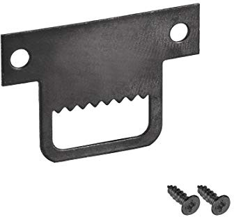 Sourcingmap - Appendiabiti a dente di sega, doppio foro con viti per appendere il telaio