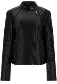 GUESS Giacca donna ecopelle Harley PU jacket nero ES24GU02 W4RL20K8S30 S
