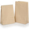 CraftWerk Kraftpapiertüten Geschenktüten 50er Pack - Ideal als Tüte zum selber befüllen für Kindergeburtstag und DIY Adventskalender 2025 (24 x 16 x 7 cm)