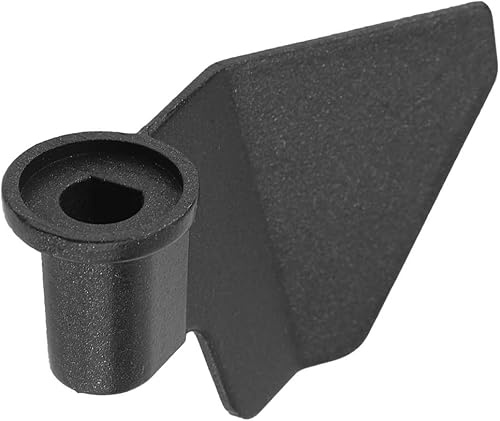 CYTGOUPER 6.5x3.8x1.8cm Bread Maker Paddle,Nonstick Coating Carbon Steel Bread Machine Mixing Blade,Black Bread Maker Replacement Blade Paddle for Breadmaker Machines Pastry Making